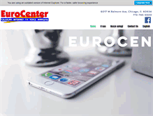 Tablet Screenshot of eurocenter.us