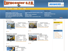 Tablet Screenshot of eurocenter.sk